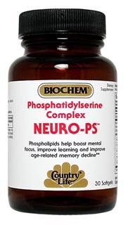 Neuro-PS Phosphatidylserine (60 softgels) Country Life